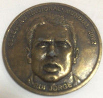 Portuguese Soccer Team, World Championship 2002 , Medal , 3,5 Cm , Rui Jorge - Autres & Non Classés