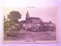 2020 - 8697  SOUCEYRAC  (Lot)  :  L'EGLISE   XXX - Sousceyrac