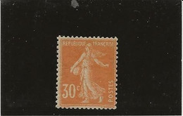 TIMBRE SEMEUSE CAMEE N° 141 NEUF SANS CHARNIERE - ANNEE 1907 - COTE : 46 € - 1906-38 Sower - Cameo