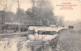 Liancourt         60       Raccordement De L'usine Bajac. Pont En Ciment Armé Sur La Brèche         (voir Scan) - Liancourt