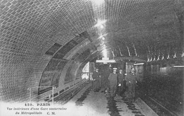 A-20-7364 : PARIS. CHEMIN DE FER METROPOLITAIN GARE. METRO - Métro