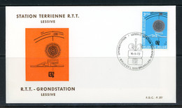 BE   FDC  1640   ---   Station Satellite Lessive  --  Obl. Han-sur-Lesse - 1971-80