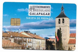 Carte à Puce De Stationnement, Galapagar, Madrid, Espagne, # Varios-284 - Other & Unclassified