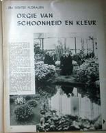 Koning Bouwdewijn Op Bezoek In De Gentse Floralien (29.04.1965) - Magazines & Newspapers