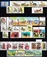 AUSTRALIE / Neufs**/MNH**/ 1980 - Année Complète - Vollständige Jahrgänge