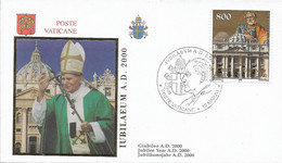 VATICANO -  YEAR 2000 JUBILAEUM COMMERATIVE COVER - POPE JOHN PAUL II -  1146 - Covers & Documents