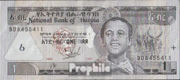 Äthiopien Pick-Nr: 46a Gebraucht (III) 1997 1 Birr - Ethiopië