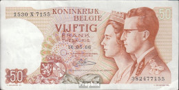 Belgien Pick-Nr: 139, Signatur 21 Gebraucht (III) 1966 50 Francs - Autres & Non Classés