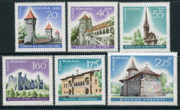 ROMANIA 1967 International Tourism Year MNH / **.  Michel 2600-05 - Ongebruikt