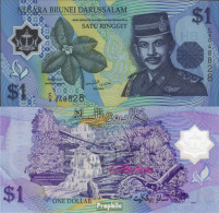 Brunei Pick-Nr: 22a Bankfrisch 1996 1 Ringgit - Brunei