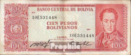 Bolivien Pick-Nr: 164c Gebraucht (III) 1983 100 Pesos Boliv. - Bolivië
