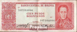 Bolivien Pick-Nr: 164b Gebraucht (III) 1983 100 Pesos Boliv. - Bolivië