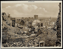1946  --  AVRANCHES DEVASTEE . RUE PENDANTE . 3T919 - Ohne Zuordnung