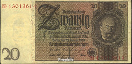 Deutsches Reich Rosenbg: 174a, Udr.-Bst.: I, Serien: F-K Gebraucht (III) 1929 20 Reichsmark - 20 Mark