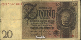 Deutsches Reich Rosenbg: 174a, Udr.-Bst.: I, Serien: A-E Gebraucht (III) 1929 20 Reichsmark - 20 Mark