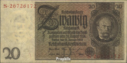 Deutsches Reich Rosenbg: 174a, Udr.-Bst.: D, Serien: Q-U Gebraucht (III) 1929 20 Reichsmark - 20 Mark