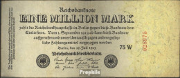 Deutsches Reich Rosenbg: 92c, Privatfirmendruck, KN Nach Außen Gebraucht (III) 1923 1 Mio. Mark - 1 Miljoen Mark