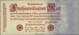 Deutsches Reich Rosenbg: 91b, Privatfirmendruck Gebraucht (III) 1923 500.000 Mark - 500000 Mark