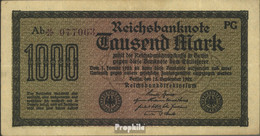 Deutsches Reich Rosenbg: 75k, Wasserzeichen Kreuzblüten 6stellige Kontrollnummer Gebraucht (III) 1922 1.000 Mark - 1000 Mark