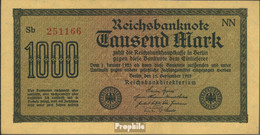 Deutsches Reich Rosenbg: 75d, Wasserzeichen Dornen Gebraucht (III) 1922 1.000 Mark - 1000 Mark