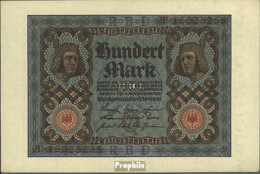 Deutsches Reich Rosenbg: 67b, 8stellige Kontrollnummer Gebraucht (III) 1920 100 Mark - 100 Mark