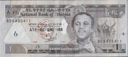 Ethiopia Pick-number: 46a Used (III) 1997 1 Birr - Etiopía