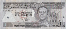 Ethiopia Pick-number: 46a Used (III) 1997 1 Birr - Ethiopië