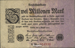 Deutsches Reich Rosenbg: 102b, Privatfirmendruck Schwarzes Firmenzeichen Gebraucht (III) 1923 2 Millionen Mark - 2 Mio. Mark