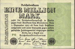 Deutsches Reich Rosenbg: 101a, Wasserzeichen Hakensterne Gebraucht (III) 1923 1 Millionen Mark - 1 Mio. Mark