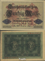 Deutsches Reich Rosenbg: 50b, 7stellige Kontrollnummer Gebraucht (III) 1914 50 Mark - 50 Mark