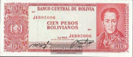 Bolivia Pick-number: 164A Used (III) 1962 100 Pesos Bolivianos - Bolivie