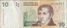 Argentina Pick-number: 348 Used (III) 1998 10 Pesos - Argentinië