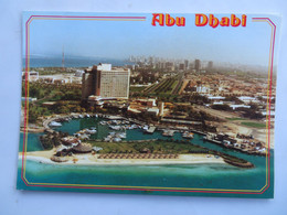 Carte Postale : Emirats Arabes Unis : ABU DHABI : Vue Aérienne De L' Inter-Continental Hotel - Emirati Arabi Uniti