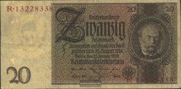 German Empire Rosenbg: 174a, Udr.-Bst.: S, Series: L-P Used (III) 1929 20 Reichsmark - 20 Mark