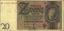 German Empire Rosenbg: 174a, Udr.-Bst.: I, Series: F-K Used (III) 1929 20 Reichsmark - 20 Mark