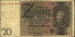 German Empire Rosenbg: 174a, Udr.-Bst.: I, Series: A-E Used (III) 1929 20 Reichsmark - 20 Mark