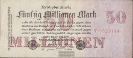 German Empire Rosenbg: 97a, Empire Printing Used (III) 1923 50 Million Mark - 50 Miljoen Mark