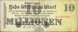 German Empire Rosenbg: 95 Used (III) 1923 10 Million Mark - 10 Miljoen Mark