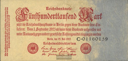 German Empire Rosenbg: 91a, Empire Printing Used (III) 1923 500.000 Mark - 500000 Mark