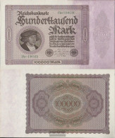 German Empire Rosenbg: 82d, Privatfirmendruck 6stellige Kontrollnummer Used (III) 1923 100.000 Mark - 100.000 Mark