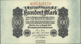 German Empire Rosenbg: 72 Used (III) 1922 100 Mark - 100 Mark