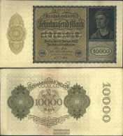 German Empire Rosenbg: 69c, Privatfirmendruck 6stellige Kontrollnummer Used (III) 1922 10.000 Mark - 10.000 Mark