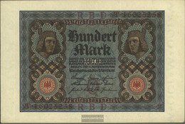 German Empire Rosenbg: 67b, 8stellige Kontrollnummer Used (III) 1920 100 Mark - 100 Mark