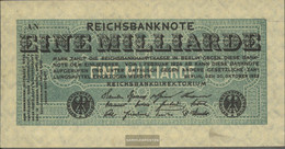 German Empire Rosenbg: 119a, Watermark Cabbage With Firmenzeichen Used (III) 1923 1 Billion Mark - 1 Miljard Mark