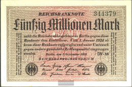 German Empire Rosenbg: 108l, Watermark Grid With 8 Used (III) 1923 50 Million Mark - 50 Millionen Mark