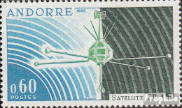 Andorra - Französische Post 197 (kompl.Ausg.) Postfrisch 1966 Satellit - Booklets
