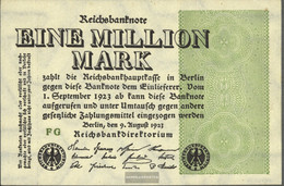 German Empire Rosenbg: 101a, Watermark Hakensterne Used (III) 1923 1 Million Mark - 1 Mio. Mark