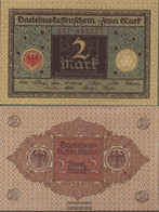 German Empire Rosenbg: 65a, Ink Brown, Red Seal Used (III) 1920 2 Mark - 2 Mark