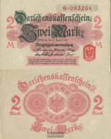 German Empire Rosenbg: 52a Without Vacuum Seal Red, Series: 1-180 Used (III) 1914 2 Mark - Sonstige & Ohne Zuordnung