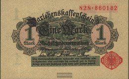 German Empire Rosenbg: 51b, Without Vacuum Dark Front Used (III) 1914 1 Mark - Other & Unclassified